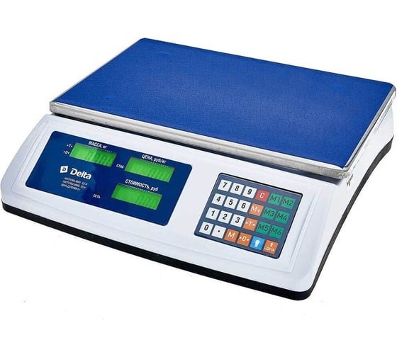 Торговые весы Delta ТВН-50 до 50кг/10г (4) 0R-00002970