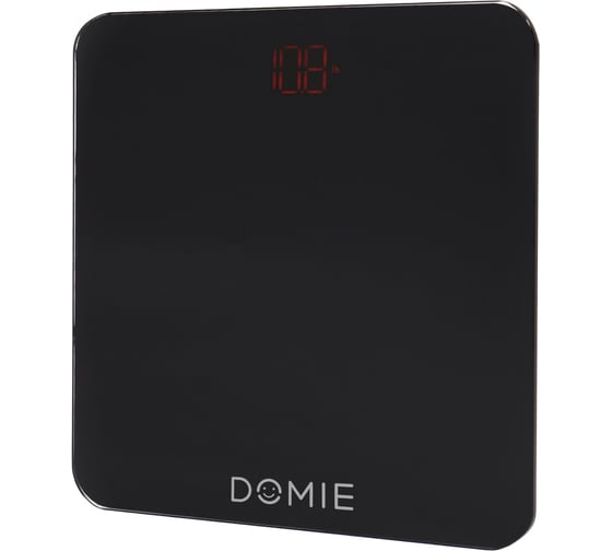 Электронные весы с функцией bluetooth подключения DOMIE до 180 кг, с цифровым дисплеем DM-01-101 1