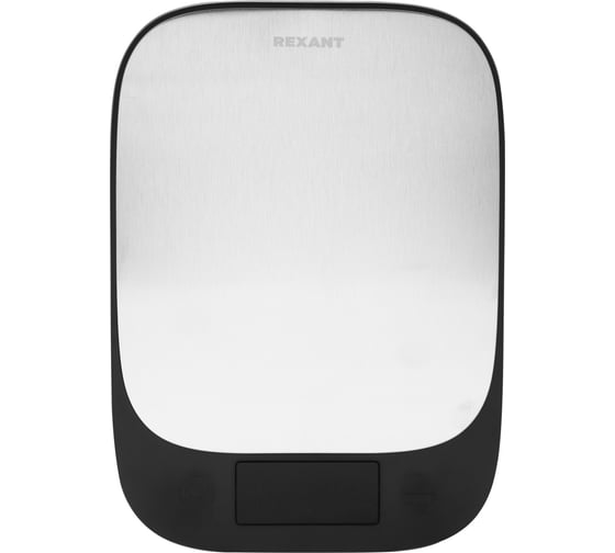 Электронные кухонные весы REXANT платформа из нержавеющей стали, до 5 кг 72-1009
