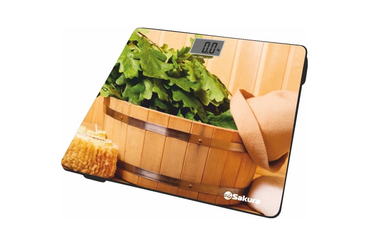 Напольные Весы SAKURA SA-5071SB Баня 180 Кг, Электронные РТ.