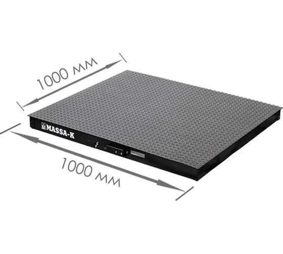 Промышленные платформенные весы МАССА-К 4D-PM-10/10- 500-A 10301