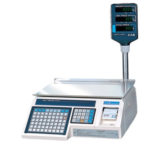 Торговые весы с печатью этикеток CAS LP-06R 77-00000182
