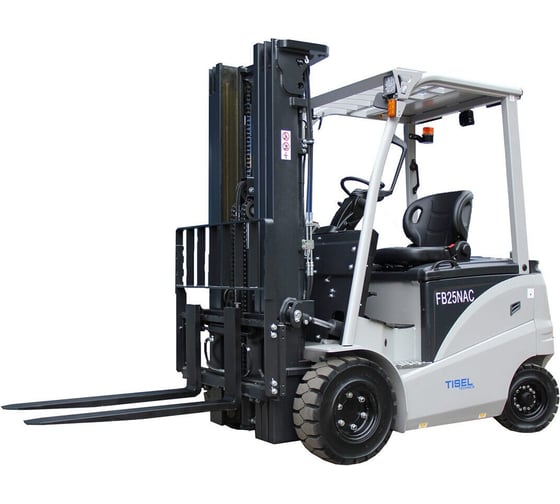 Погрузчик электрический TISELTECHNICS FB25NAC LI-ion FTX480 Triplex FFL,2500kg-4800mm-1070mm, comfort pack, sideshift, SBC. SE B48V/400Ah,CH 48V200A Ext НФ-00004034 1