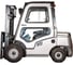 Погрузчик дизельный TISELTECHNICS FD25T FTX480 Triplex FFL,2500kg-4800mm-1070mm, ISUZU C240PKJ-30, AT, ISS,SE НФ-00003260 1