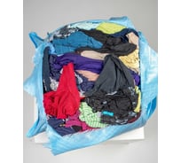 Ветошь Зелер трикотаж, МИКС цветной, 10 кг 2-39