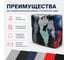 Ветошь ОФИСМАГ трикотаж эконом, лоскуты 40x60 см (±10 см) LAUT плотность 180-250 г/кв. м, 60 хлопок, 40 синтетика, 10 кг 608956 3