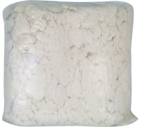 Ветошь ОФИСМАГ хлопковая белая путанка, отборная пряжа, 100 хлопок, 10 кг 608964