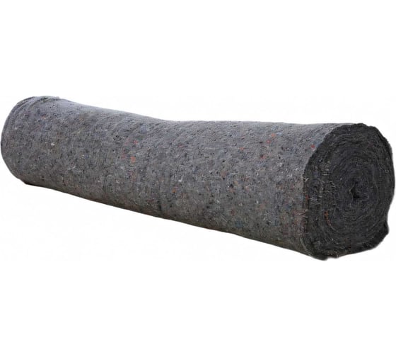 Нетканное, техническое холстопрошивное полотно DINFIX ХПП серый, 180 г, 1,5x50 м 00-0004427