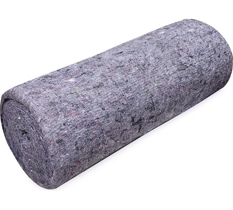 Нетканное, техническое холстопрошивное полотно DINFIX ХПП серый, 180 г, 0,8x5 м 00-0004441