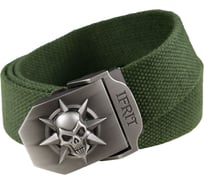 Ремень Ifrit Skull Danger Polypropylene пряжка алюминиевый сплав, хаки Рем-644/1 4680232391600
