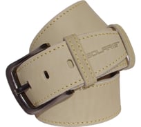 Мужской ремень SOLARIS, модель 45B, размер 110, светло-бежевый, S8314-110