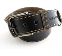 Мужской ремень SOLARIS, модель 45B, размер 110, чёрный, S8302-110