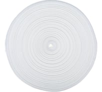 Ременная полипропиленовая лента Эбис, 25 мм, 50 м, белая 72412 16488253