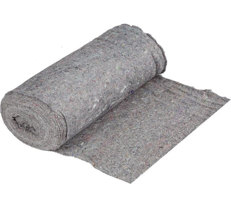 Техническое холстопрошивное полотно ООО Комус, серое, 2.5 мм, 30м х 75см, 240 г/кв.м 1201804