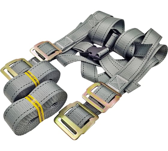 Такелажные ремни для грузчиков UVE комплект TR452500-4m