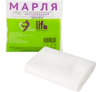 Марля медицинская отбеленная ОФИСМАГ NEW LIFE отрез 0,9x3 м, 40 шт плотность 36 (±2) г/м2 ш/к06950 630563