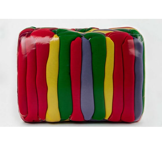 Ветошь Ивата 80х100 см, цветная, трикотаж новый, брикет 10 кг 4687207092555 1