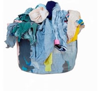 Ветошь цветная трикотажная высший сорт FORT, 1/10 кг 00-10005532