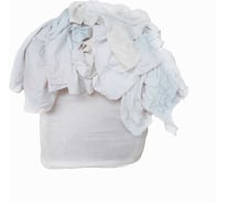 Ветошь белая трикотажная FORT, 1/10 кг 00-10010725