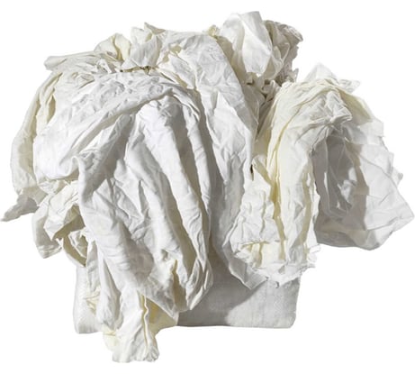 Ветошь белая из простыни FORT, 1/10 кг 00-50147133