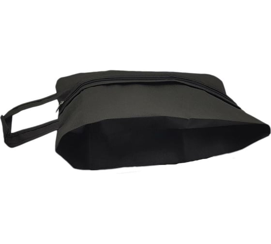 Мешок для обуви на молнии HOMSU Premium Black 40x25см HOM-1205