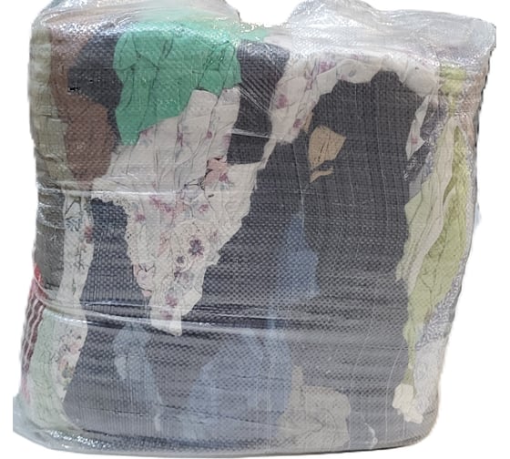 Ветошь R2R ЭКОНОМ цветной трикотаж х/б  (мешок 10 кг.) 7030-00000000013-3