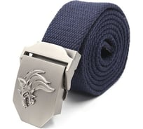 Ремень Следопыт Волк, 1400x36 мм, текстиль, синий PF-BE-02