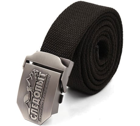 Ремень текстильный, 1400x36 мм, черный Следопыт PF-BE-06