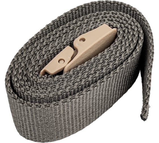 Ремень Ifrit Metalfree Polypropylene, серый, 120 РЕМ-442-2-120 4630086586882 1