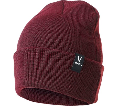 Шапка Jögel ESSENTIAL PerFormDRY High Beanie AW21, бордовый УТ-00020294