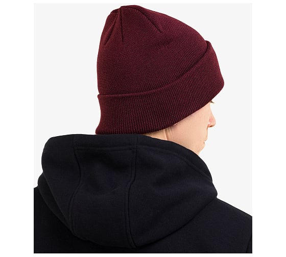 Шапка Jögel ESSENTIAL PerFormDRY High Beanie AW21, бордовый УТ-00020294