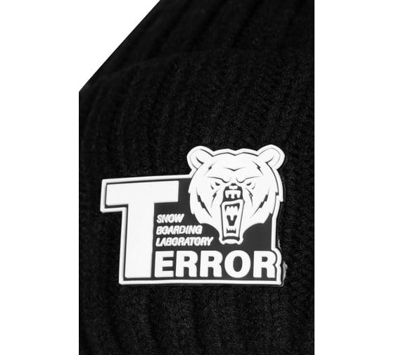 Шапка TERROR ANCHORAGE черная One size 4620131034284