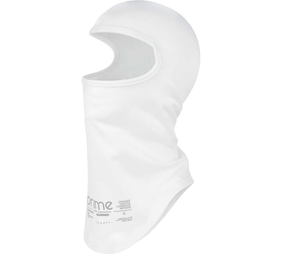 Балаклава PRIME fun-f1 white, размер one size, белая 4665308790822