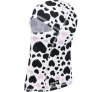 Балаклава LUCKYBOO masked hero, черно-белая 4665308796244