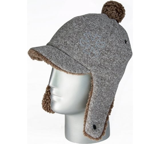 Шапка-ушанка NORFIN SKIPPER р.XL 302795-GY-XL