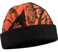 Сигнальная шапка Фабрика ЗОНТ ЕГЕРЬ, флис черный, верх оранжевый, лес dad120005