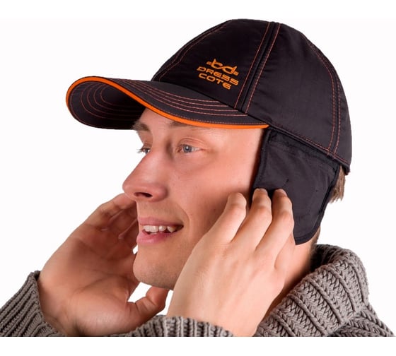 Бейсболка с гарнитурой Bluetooth DRESS COTE HATSONIC черная 1-8-022