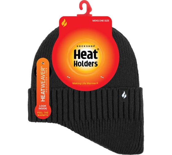 Мужская термошапка Heat Holders EXPEDITION black BSHH671OSBLK