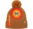 Женская термошапка Heat Holders ELLERY с отворотом и помпоном, mustard BSHH933OSMUS 3