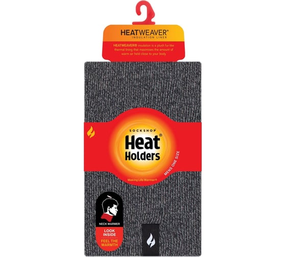 Мужской термошарф Heat Holders STOCKLEY, charcoal BSJH602OSCHA