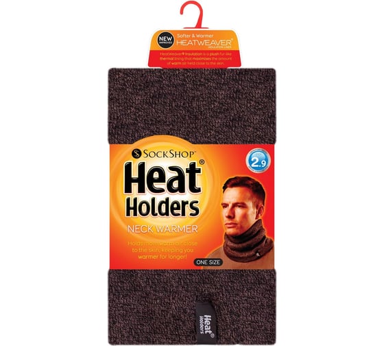 Мужской термошарф Heat Holders STOCKLEY, brown BSJH605OSBRN