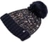 Женские термошапки Heat Holders EIDDA с отворотом и помпоном, dusky blue BSHH792OSBLU 4