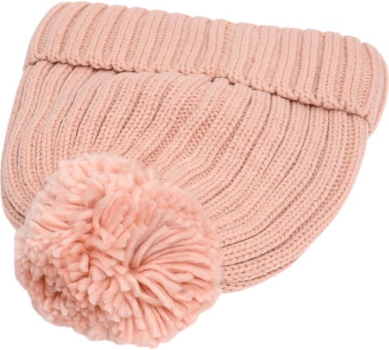 Женские термошапки Heat Holders ARDEN с отворотом и помпоном, coral BSHH762OSCOR