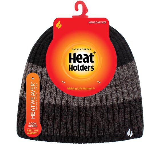 Мужские термошапки Heat Holders LINDEN, black BSHH681OSBLK