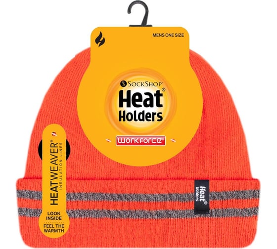 Мужские термошапки Heat Holders WORKFORCE, orang BSHH853OSORN