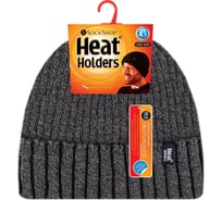 Мужские термошапки Heat Holders LAWSON с отворотом, charcoal BSHH812OSCHA
