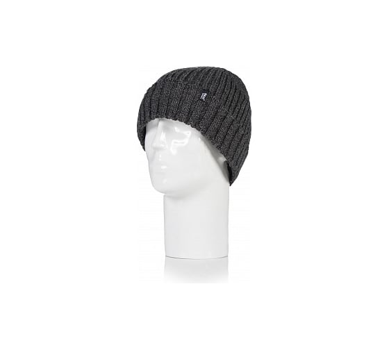 Мужские термошапки Heat Holders LAWSON с отворотом, charcoal BSHH812OSCHA