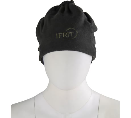 Шапка-шарф Ifrit Mind флис, черный, без размера Ш-008 4680025257366