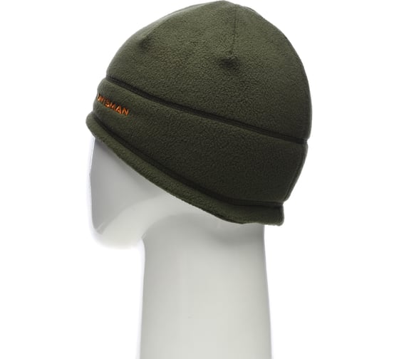 Двухсторонняя шапка Huntsman ткань Флис, цвет Хаки НФ-000005103/58