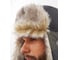 Зимняя шапка-ушанка Huntsman Канада ткань Оксланд, цвет Хаки/Графит НФ-000002605/56-58 3